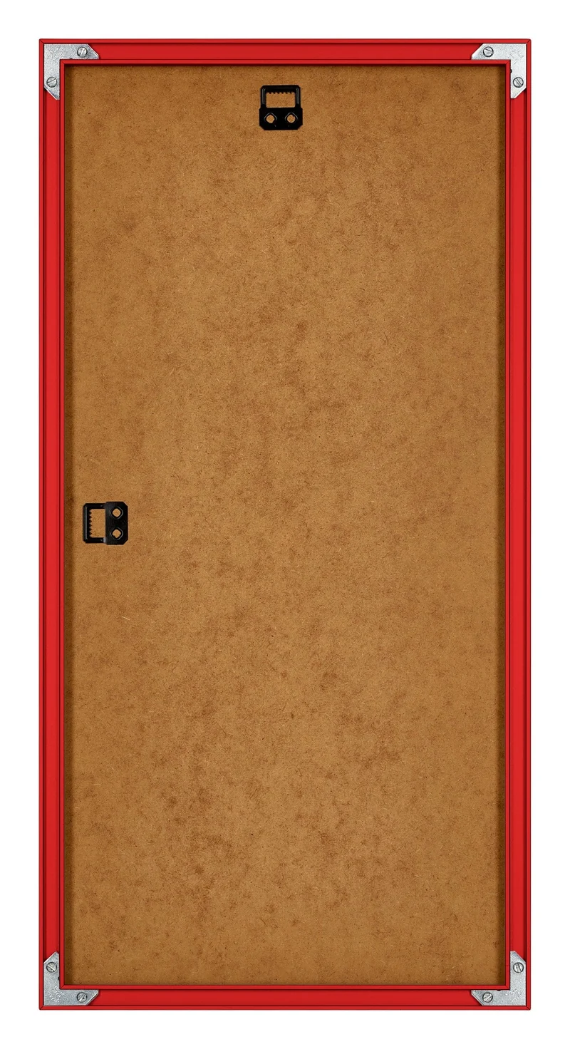 Bilderrahmen 50x100cm Ferrari Rot Aluminium New York