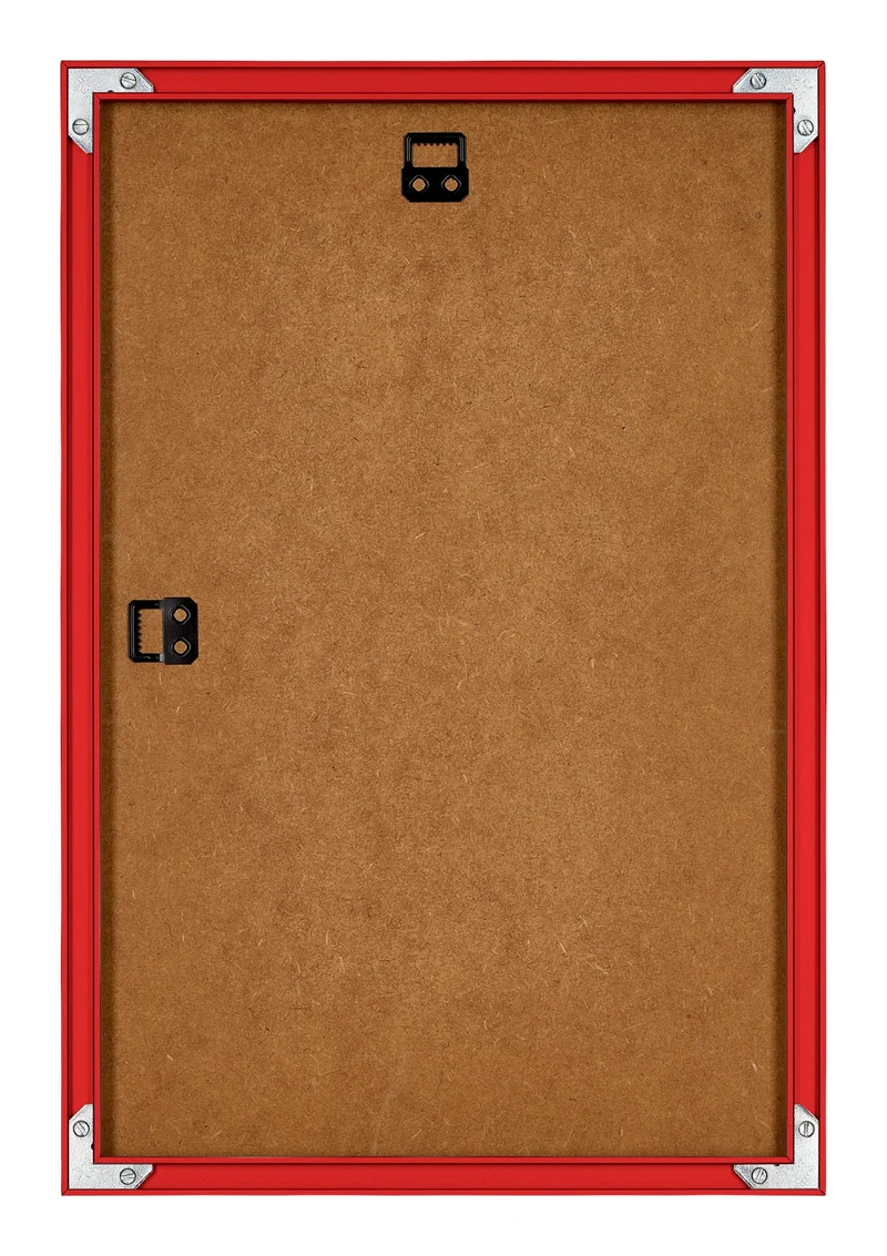 Bilderrahmen 32x45cm Ferrari Rot Aluminium New York