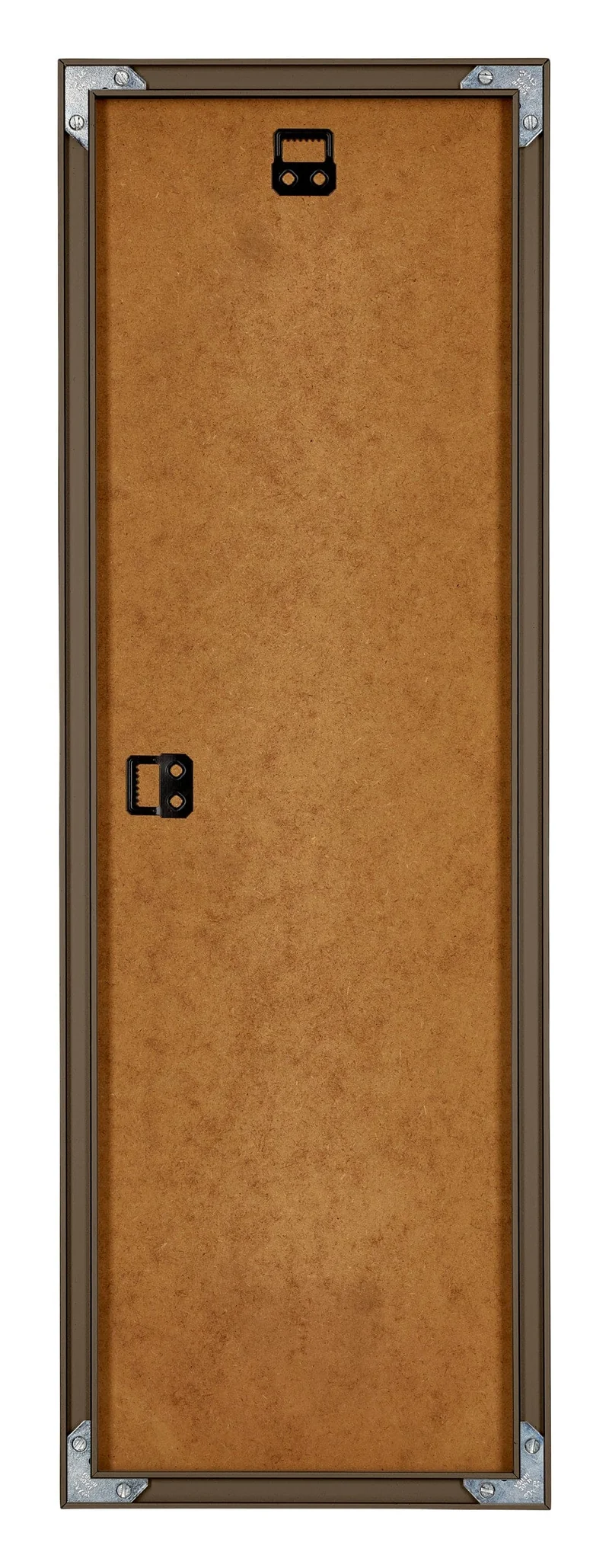 Bilderrahmen 33x98 cm - Nussbaum Struktur - Aluminium - New York
