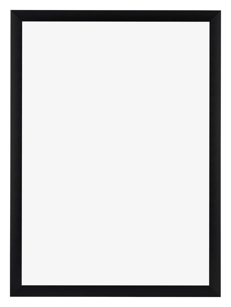 Bilderrahmen 48x68cm Schwarz Gebürstet Aluminium Tucson