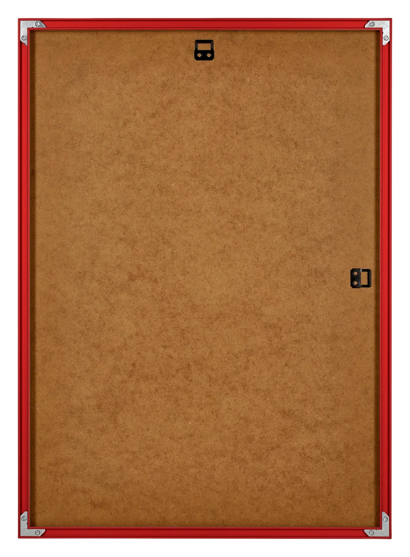 Bilderrahmen 67x98cm Ferrari Rot Aluminium New York