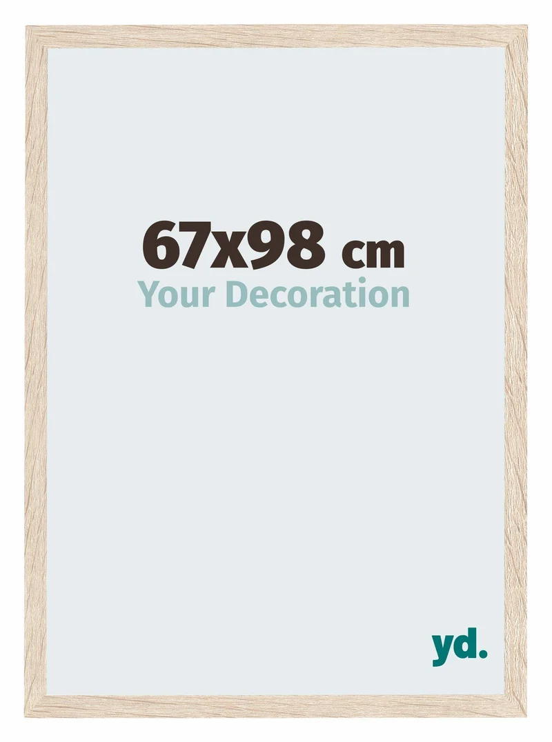 Bilderrahmen 67x98 cm - Eiche - MDF - Catania