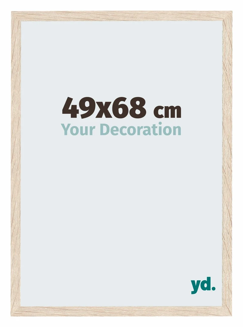 Bilderrahmen 49x68 cm - Eiche - MDF - Catania