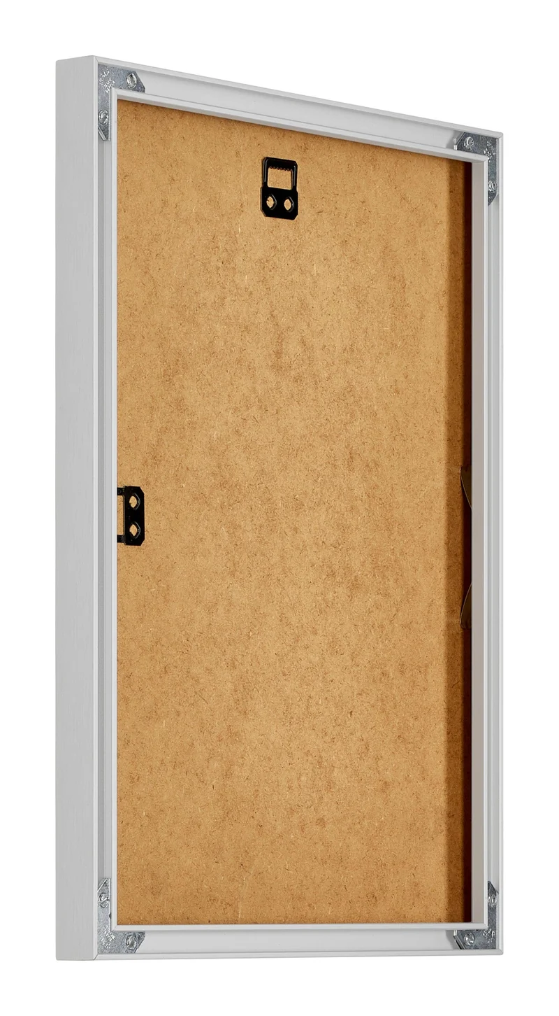 Bilderrahmen 24x32 cm - Silber Matt - Aluminium - New York - Aluminium - New York