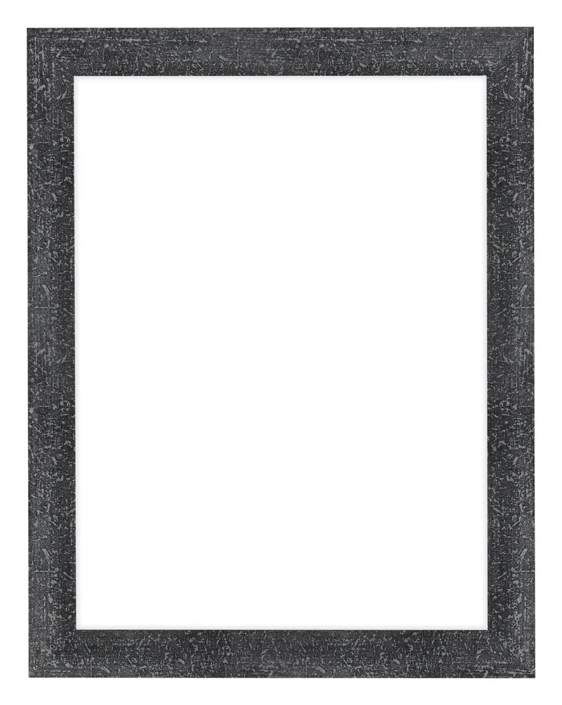 Bilderrahmen 48x64 cm - Grau Gewischt - MDF - Como