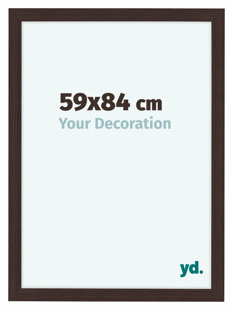 Bilderrahmen 59x84 cm - Eiche Dunkel - MDF - Como