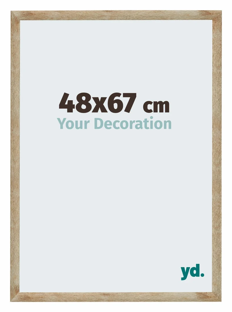 Bilderrahmen 48x67 cm - Gold - MDF - Catania