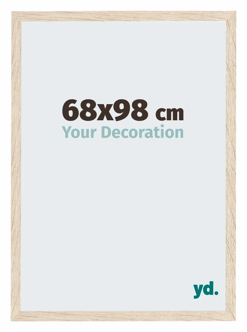 Bilderrahmen 68x98 cm - Eiche - MDF - Catania