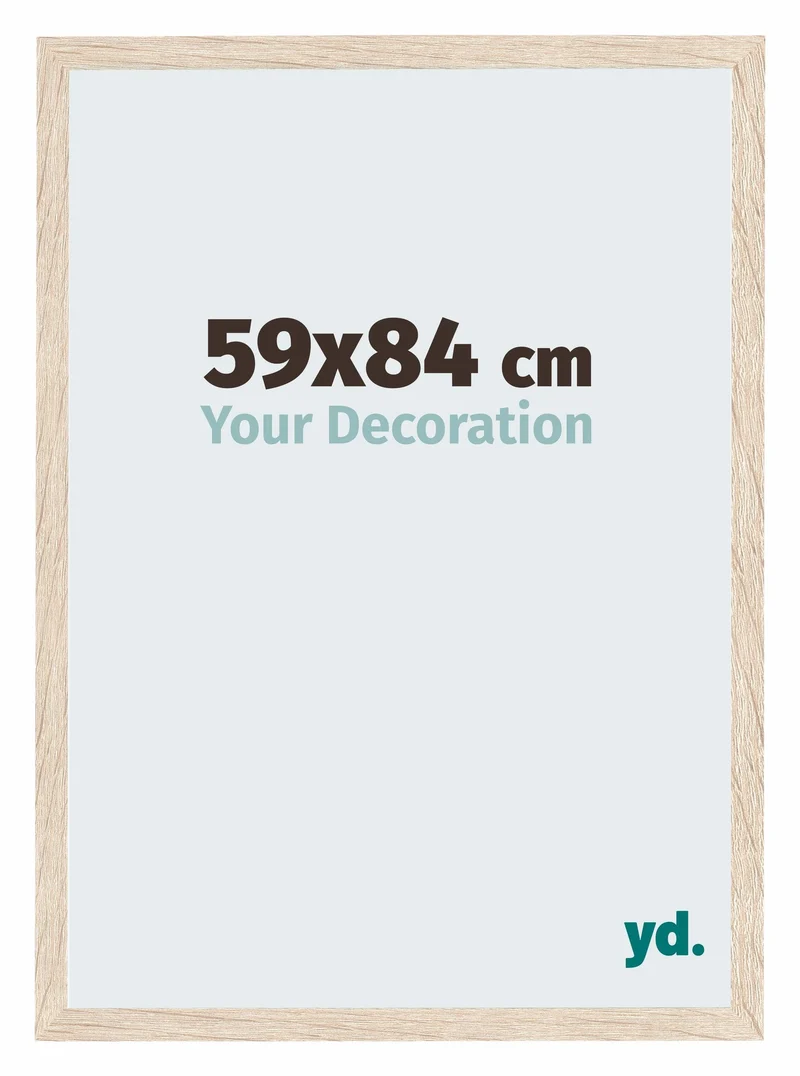 Bilderrahmen 59x84 cm - Eiche - MDF - Catania
