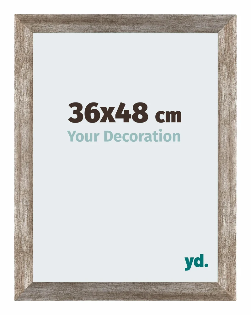 Bilderrahmen 36x48 cm - Metall Vintage - MDF - Mura