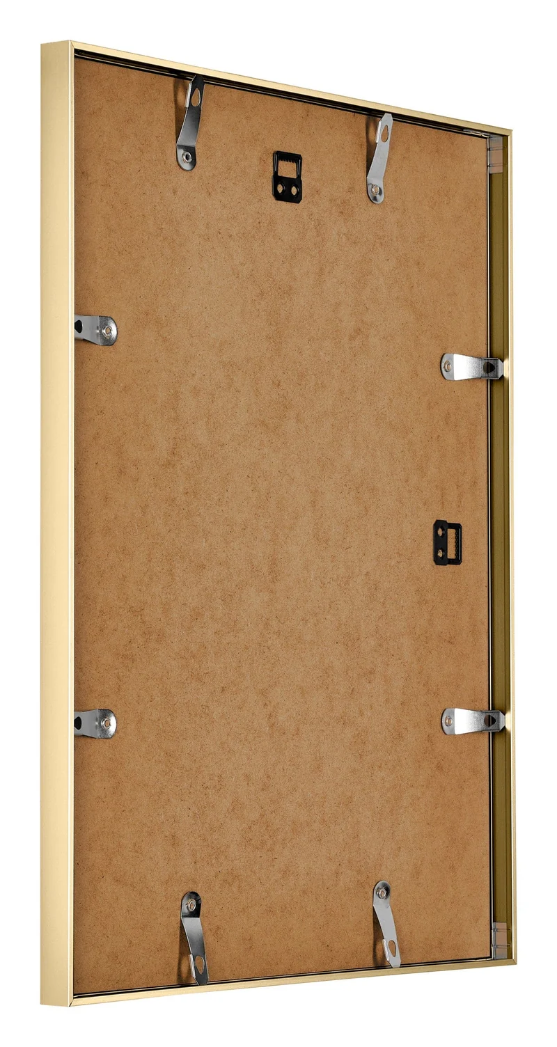 Bilderrahmen 50x60 cm - Gold - Aluminium - Kent