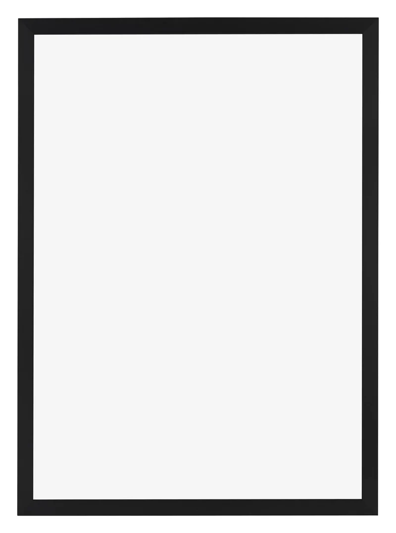 Bilderrahmen 48x68 cm - Schwarz Matt - MDF - Catania