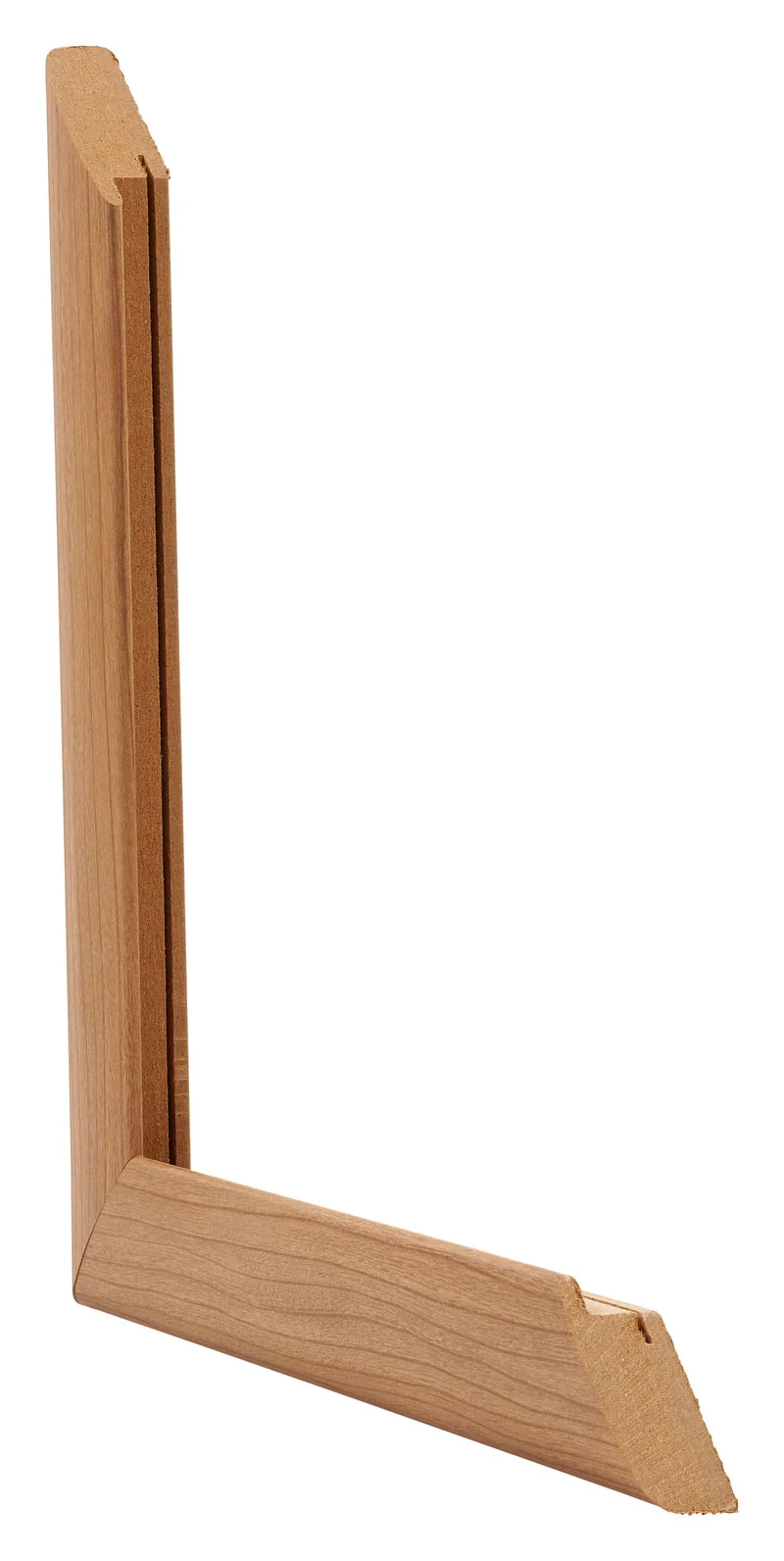 Bilderrahmen 48x68 cm - Nussbaum Hell - MDF - Como