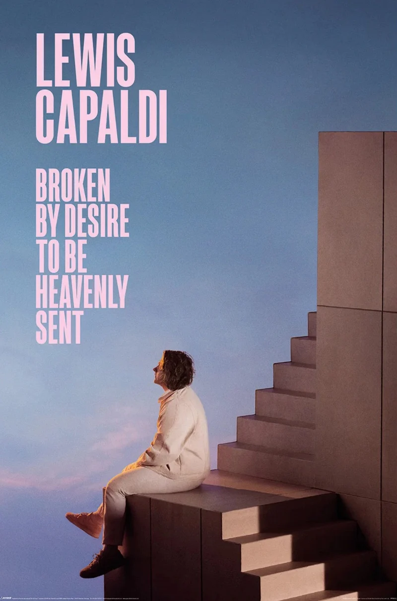 Poster Lewi Capaldi - Broken by Desire 61x91,5cm