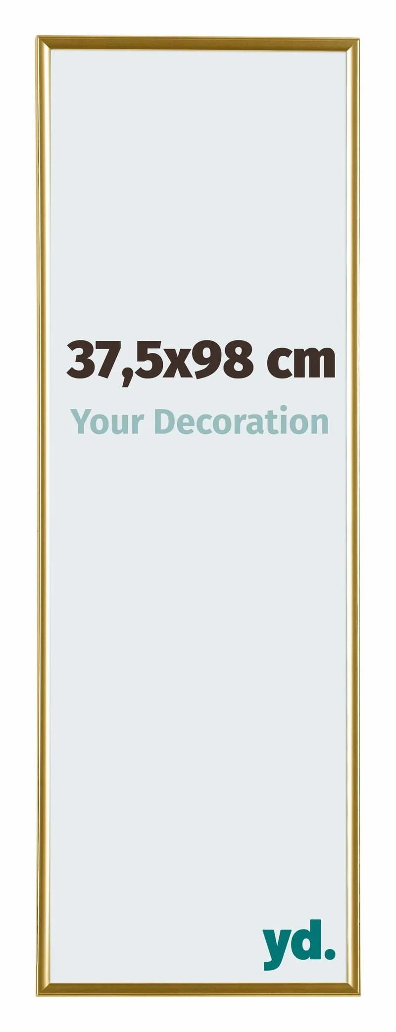 Bilderrahmen 37,5x98 cm - Gold - Kunststoff - Evry