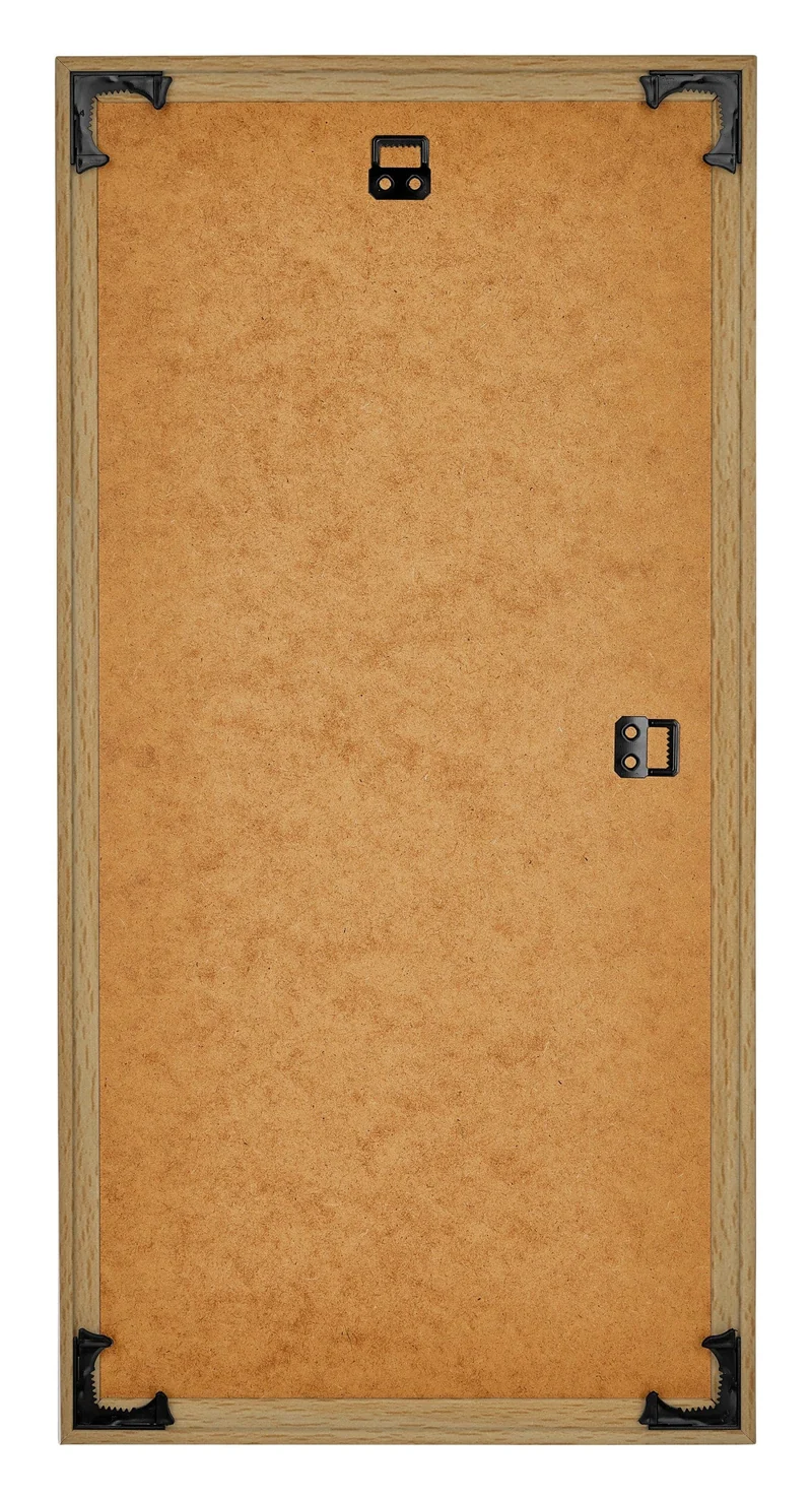 Bilderrahmen 50x100 cm - Buche Hell - Kunststoff - Evry