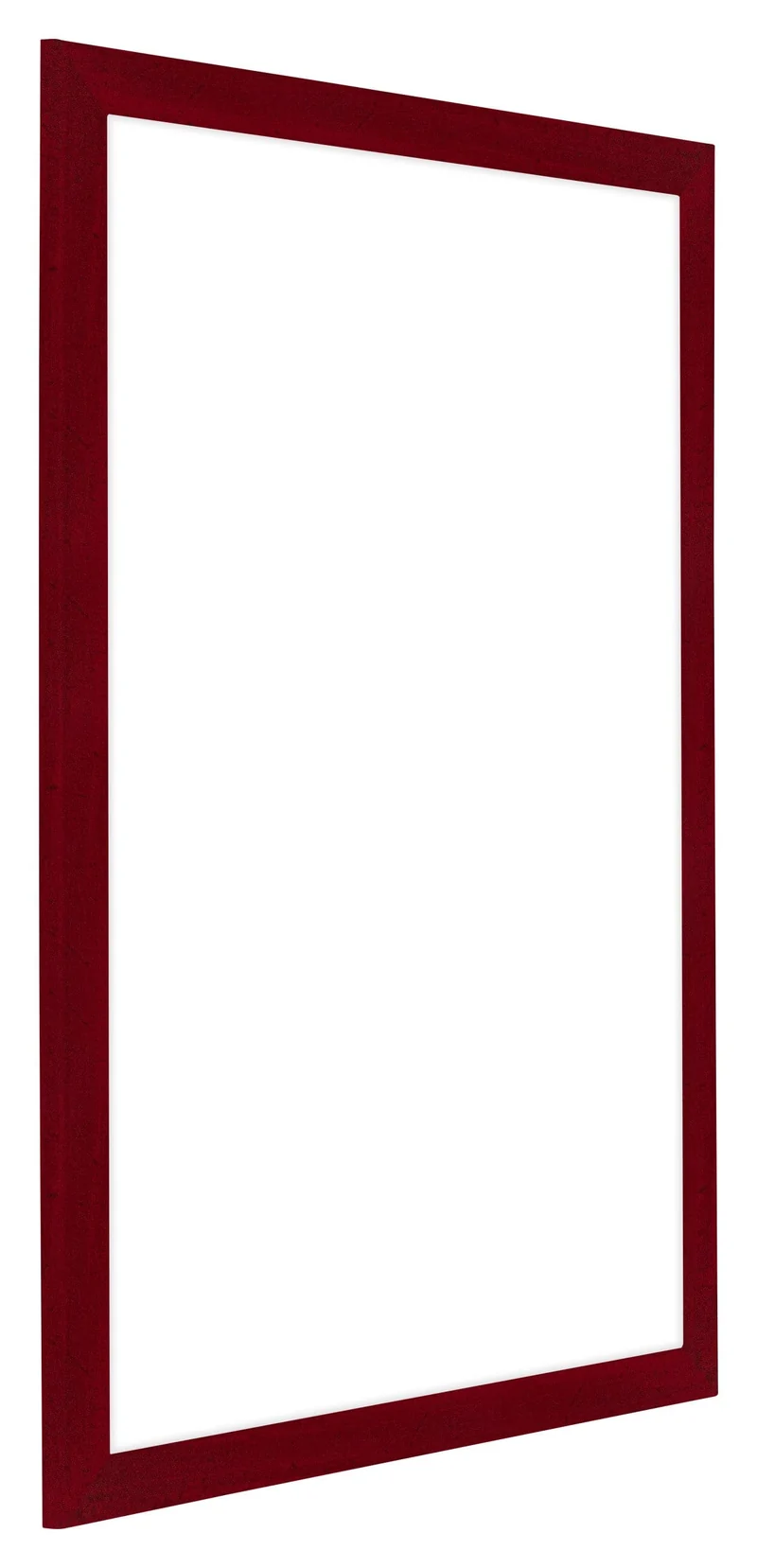 Bilderrahmen 48x68 cm - Weinrot Gewischt - MDF - Como