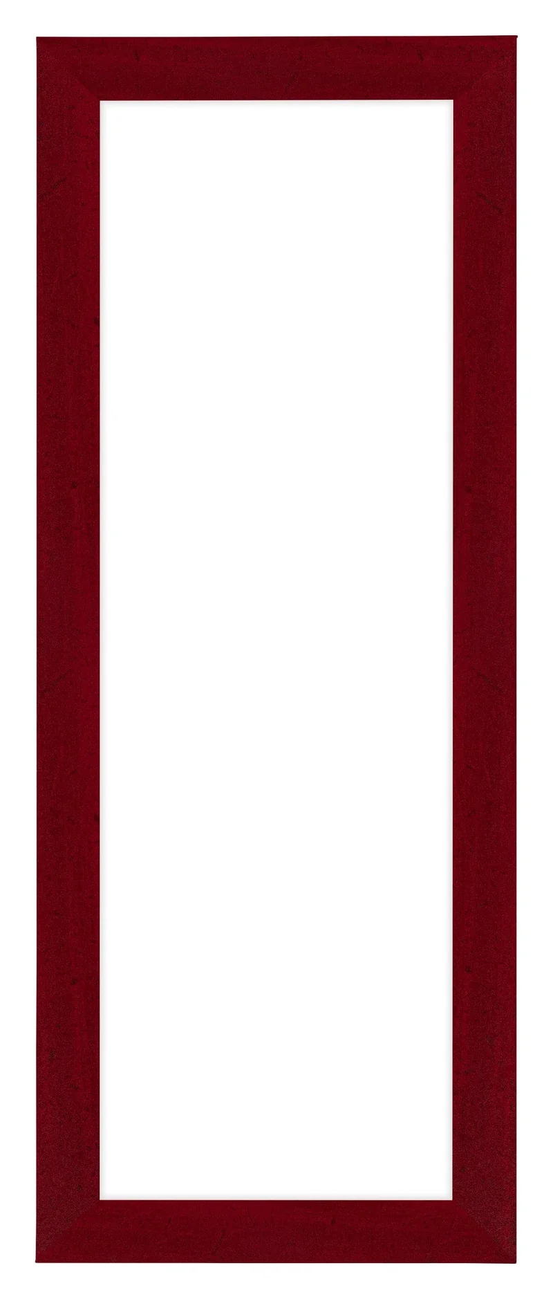 Bilderrahmen 33x98 cm - Weinrot Gewischt - MDF - Como