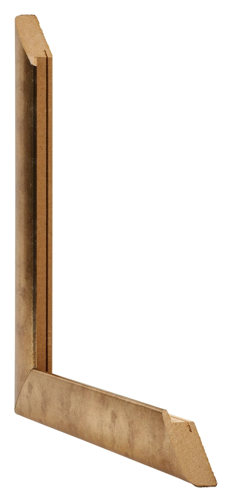 Bilderrahmen 33x98 cm - Gold Antik - MDF - Como