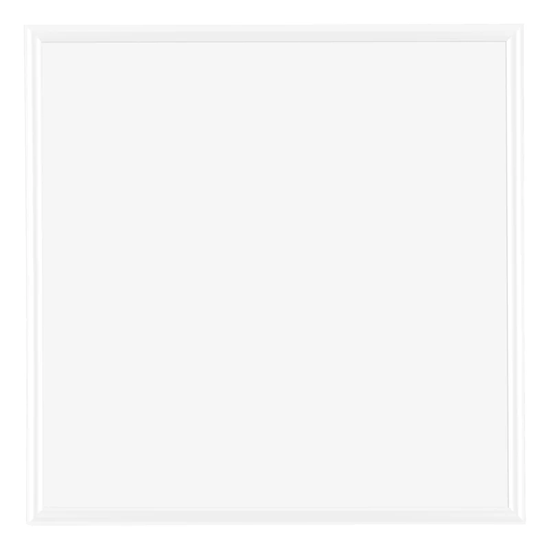 Bilderrahmen 30x30 cm - Weiss Hochglanz - Kunststoff - Bordeaux