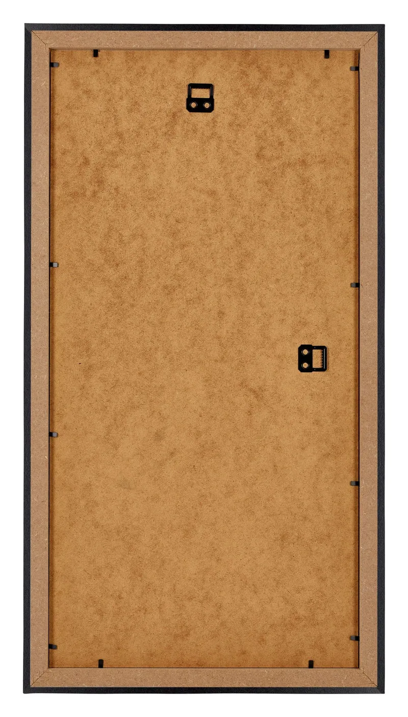 Bilderrahmen 50x100 cm - Schwarz Matt - MDF - Mura