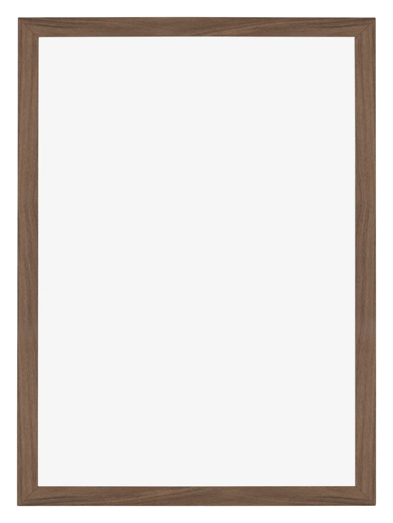 Bilderrahmen 68x98 cm - Nussbaum Dunkel - MDF - Mura