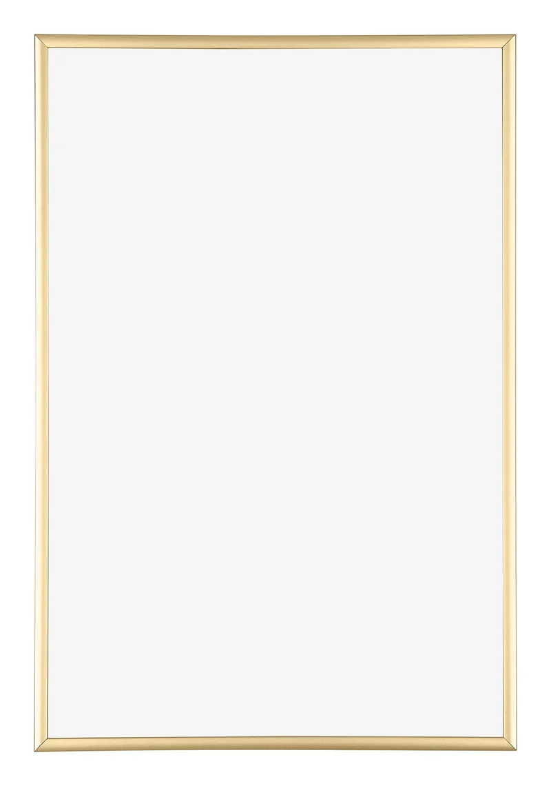 Bilderrahmen 62x93 cm - Gold - Aluminium - Kent