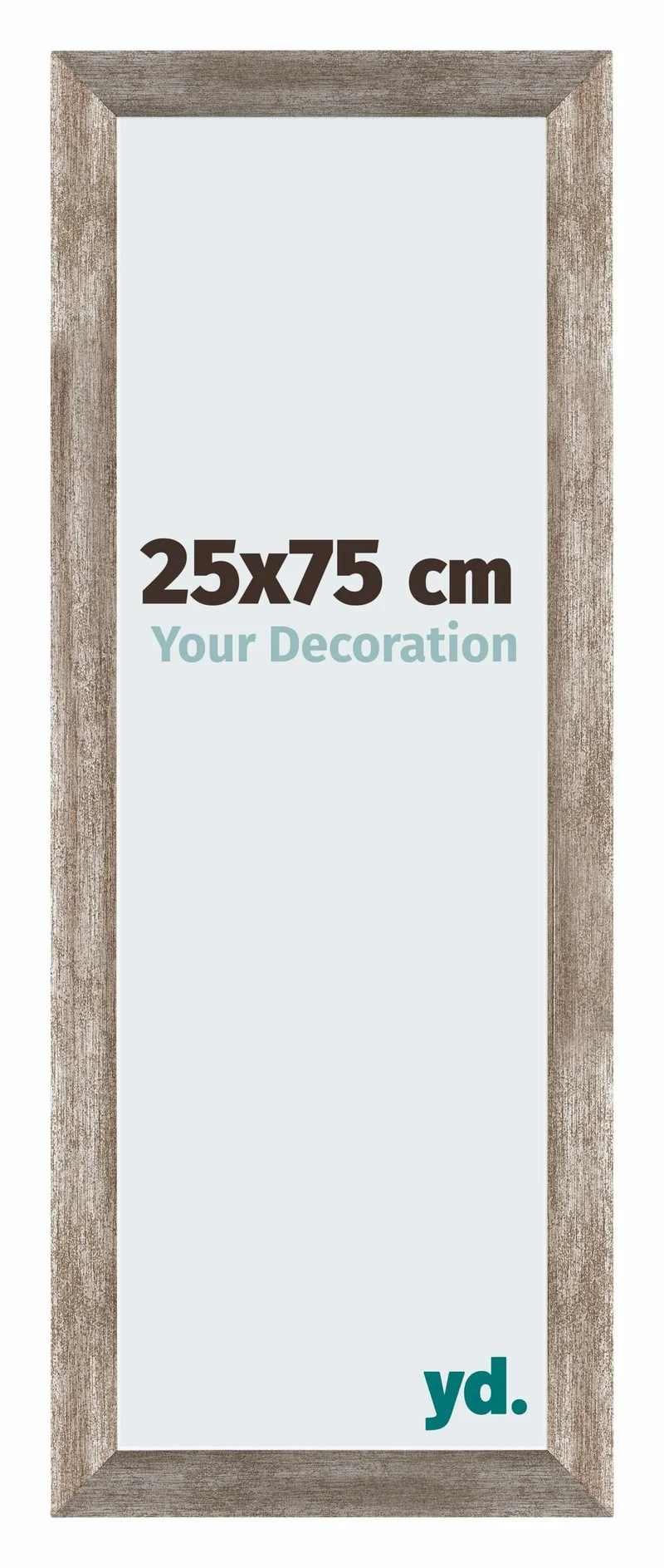 Bilderrahmen 25x75 cm - Metall Vintage - MDF - Mura
