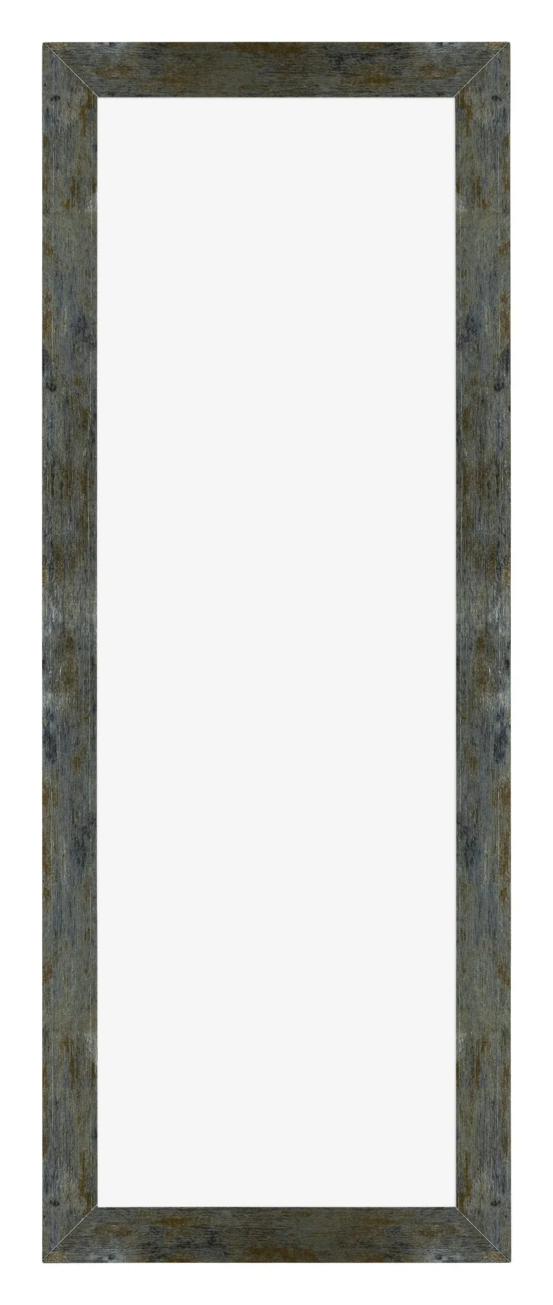Bilderrahmen 25x75 cm - Blau Gold Meliert - MDF - Mura
