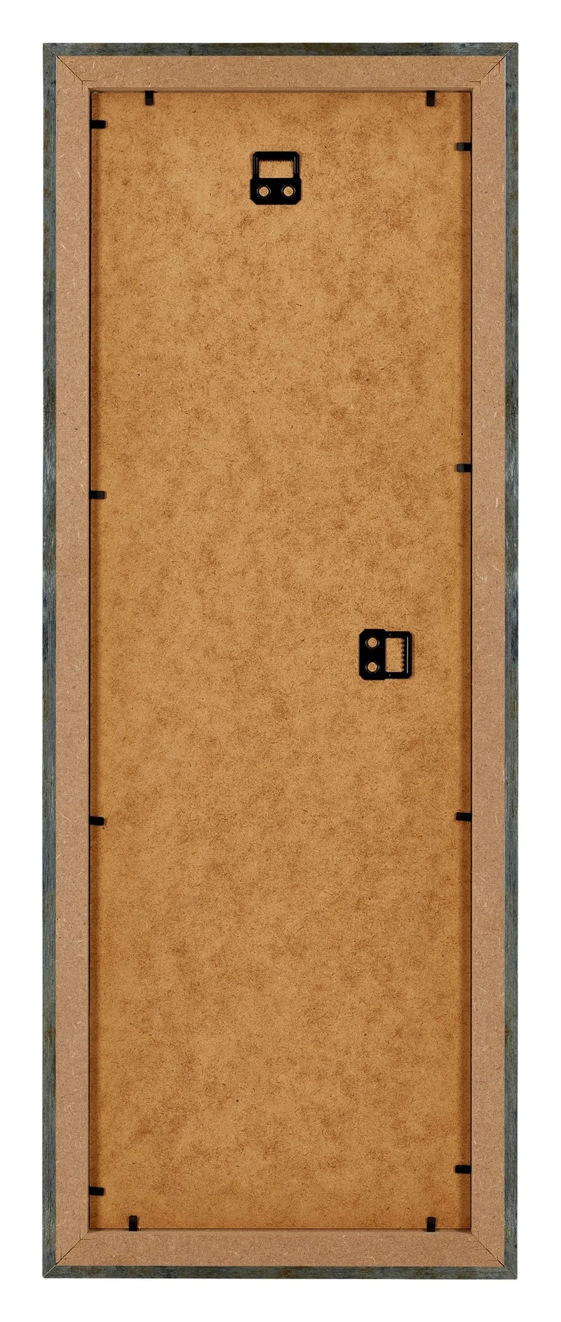 Bilderrahmen 25x75 cm - Blau Gold Meliert - MDF - Mura