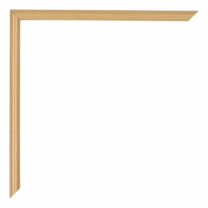 Bilderrahmen 30x60 cm - Buche Hell - Kunststoff - Annecy