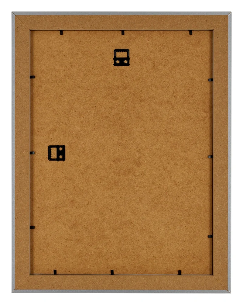 Bilderrahmen 46x61 cm - Silber Matt - MDF - Como