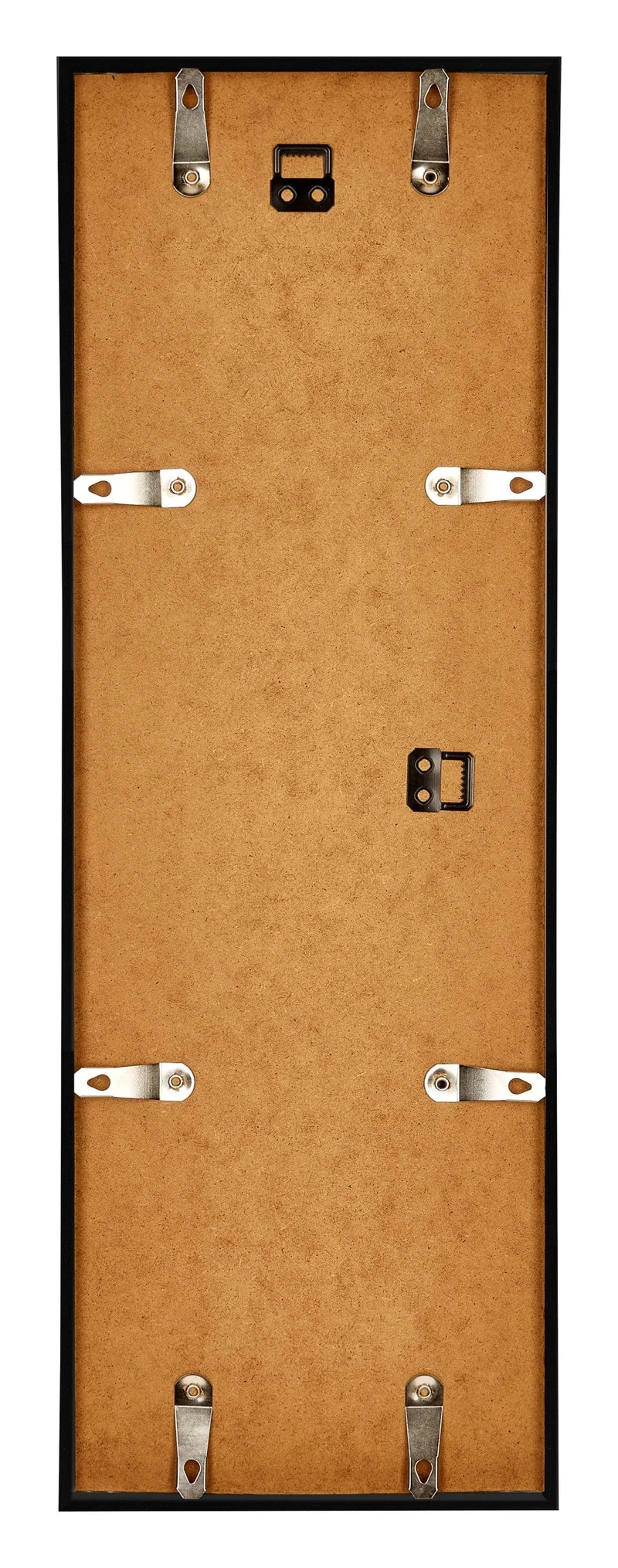 Bilderrahmen 33x98 cm - Schwarz Hochglanz - Kunststoff - Annecy
