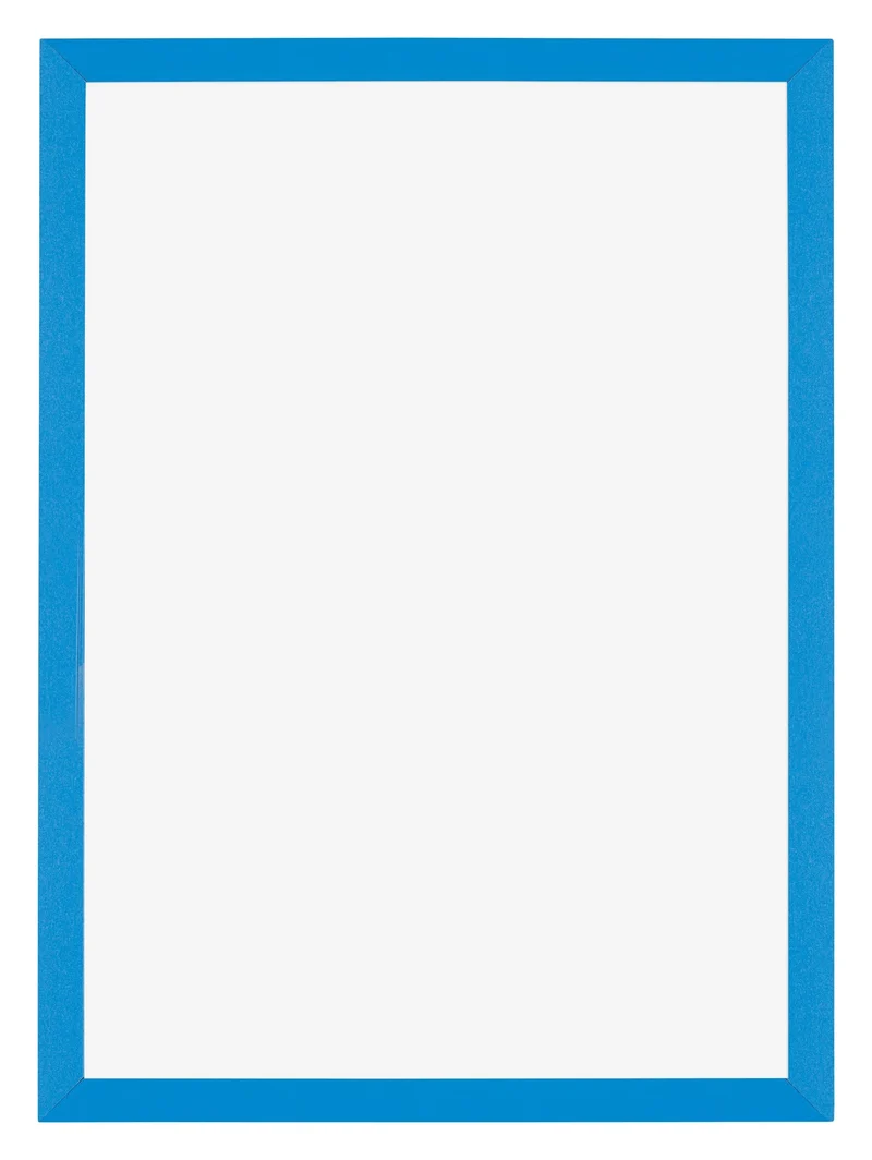 Bilderrahmen 48x68 cm - Hellblau - MDF - Mura