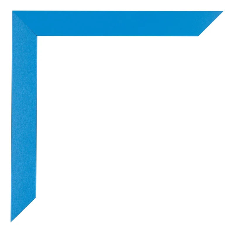 Bilderrahmen 48x68 cm - Hellblau - MDF - Mura