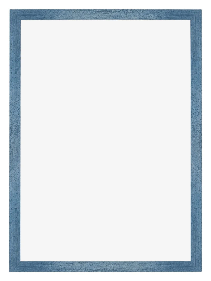 Bilderrahmen 68x98 cm - Hellblau Gewischt - MDF - Mura
