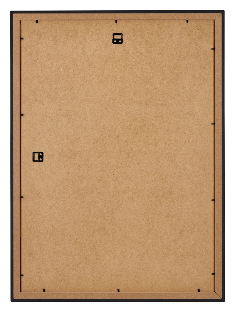 Bilderrahmen 68x98 cm - Schwarz Gemasert - MDF - Mura
