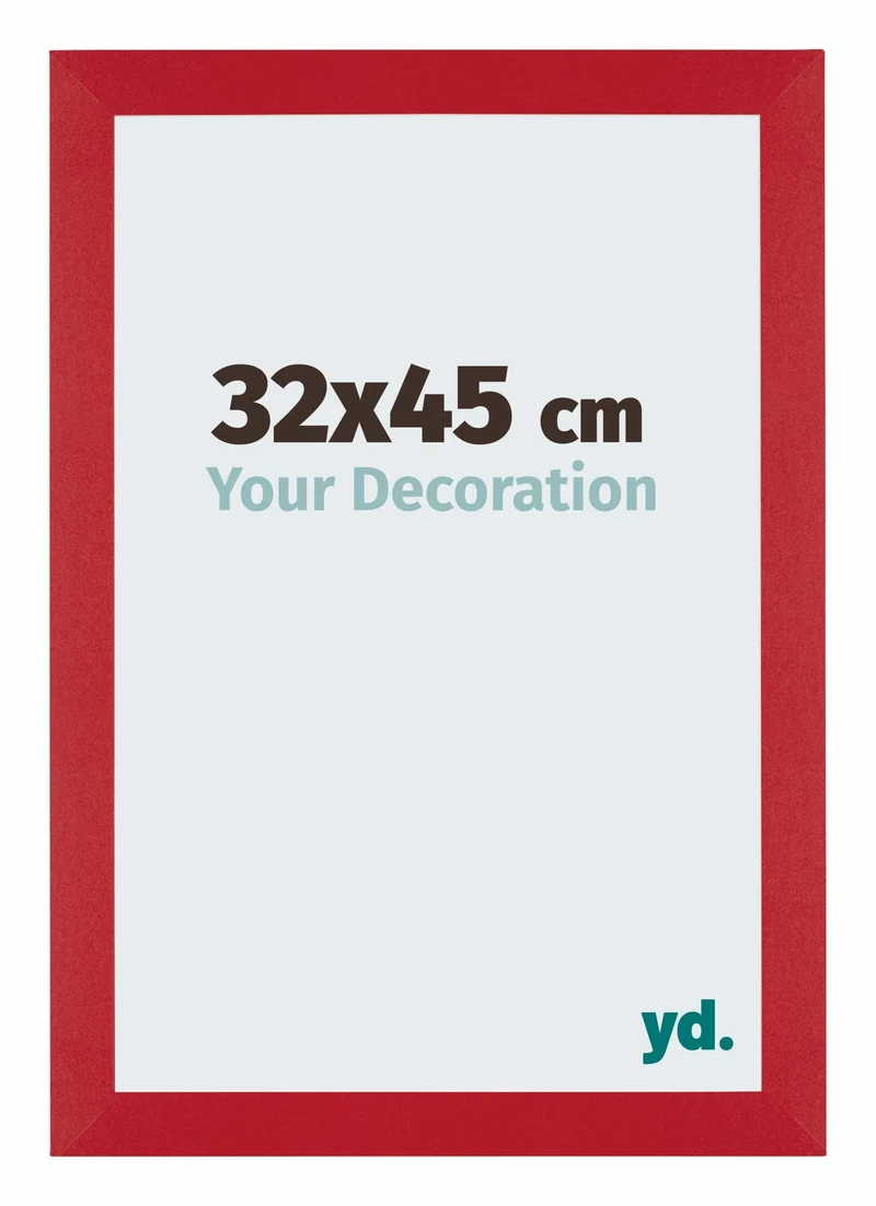 Bilderrahmen 32x45 cm - Rot - MDF - Mura