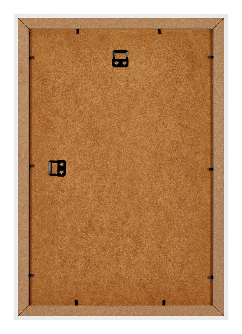 Bilderrahmen 32x45 cm - Weiss Hochglanz - MDF - Mura