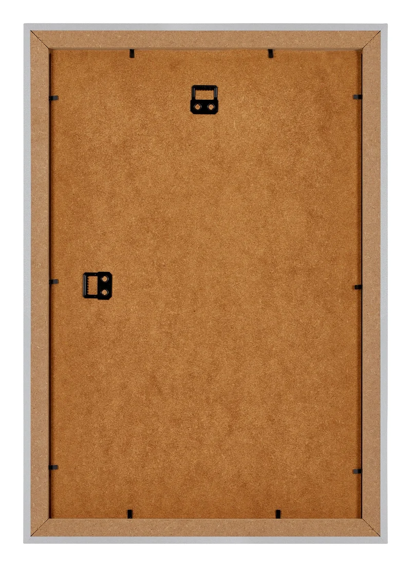 Bilderrahmen 32x45 cm - Silber Matt - MDF - Mura