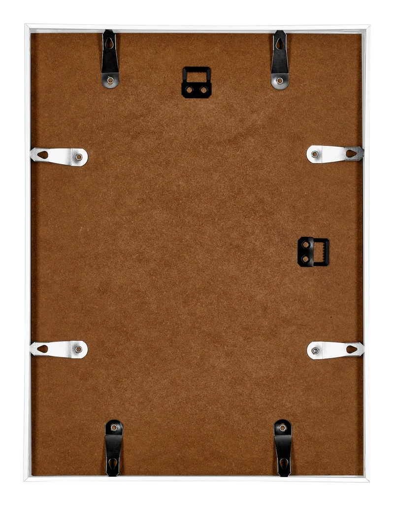 Bilderrahmen 75x98 cm - Weiss Hochglanz - Aluminium - Kent