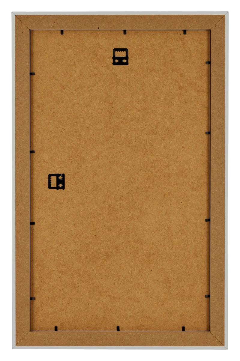 Bilderrahmen 33x48 cm - Weiß Gemasert - MDF - Como