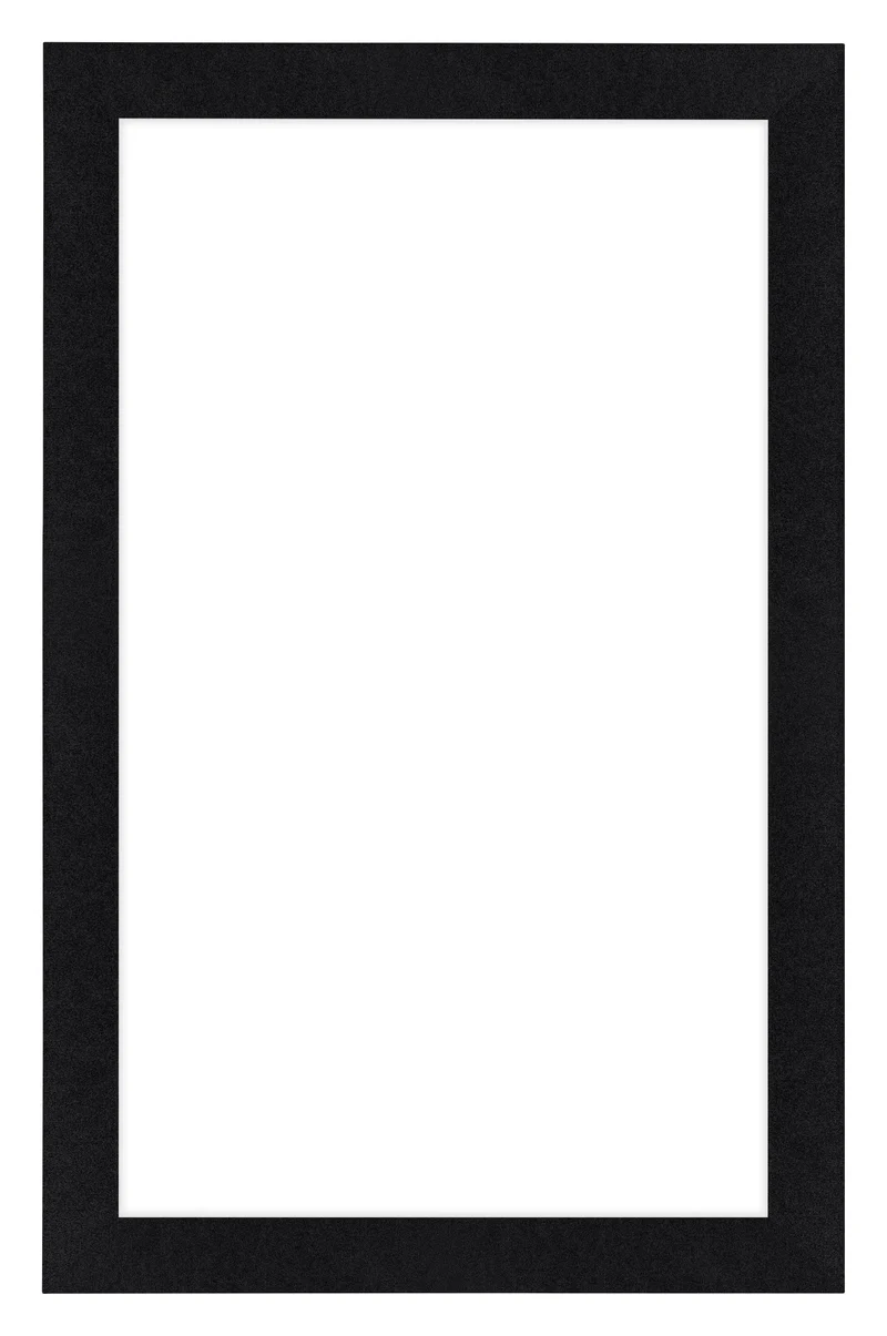 Bilderrahmen 33x48 cm - Schwarz Matt - MDF - Como