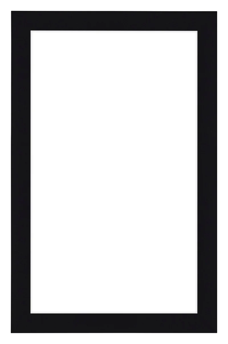 Bilderrahmen 33x48 cm - Schwarz Hochglanz - MDF - Como