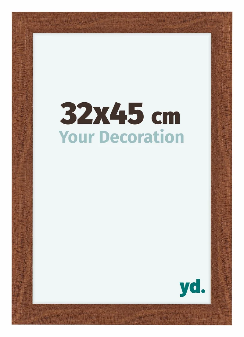 Bilderrahmen 32x45 cm - Nussbaum - MDF - Como