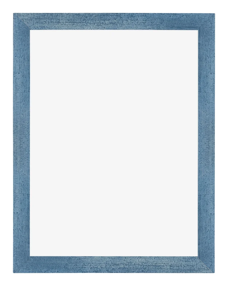 Bilderrahmen 75x98 cm - Hellblau Gewischt - MDF - Mura