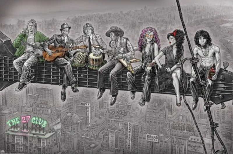 Poster The 27 Club 91,5x61cm