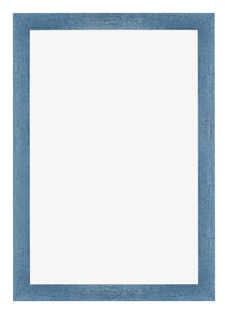 Bilderrahmen 32x45 cm - Hellblau Gewischt - MDF - Mura