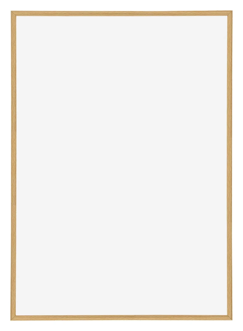 Bilderrahmen A2 - 42x59,4 cm - DIN A2 Buche Hell - Kunststoff - Annecy
