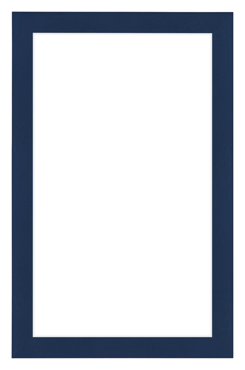 Bilderrahmen 33x48 cm - Dunkelblau Gewischt - MDF - Como